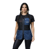 PLM+ model woman navyblue front