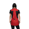 PLM+ model woman red back