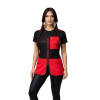 PLM+ model woman red front
