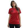 PR modelversion woman red front