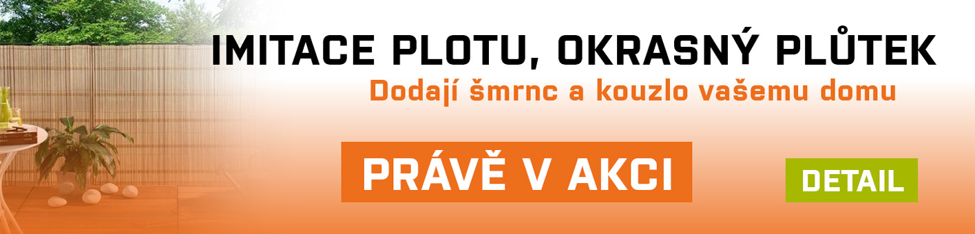 Imitace plotu, okrasné plůtky