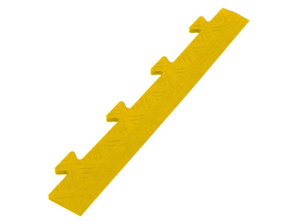 ukoncovaci lista linea tenax diamond plate vnejsi zamky zluta