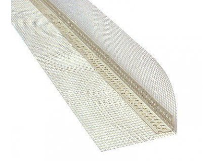 Rohová lišta KOMBI PVC s VERTEX TKANINOU 2,5 m (10x10)