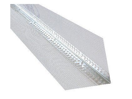 Rohová lišta AL HLINÍKOVÁ s vertex tkaninou 2 m (10x10)