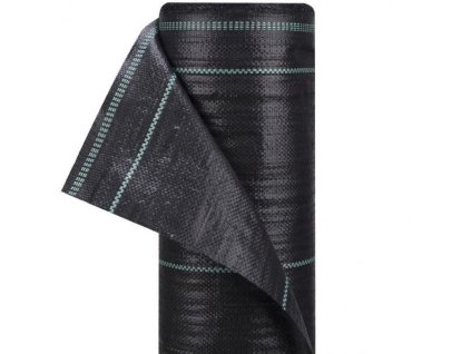 Tkaná textilie mulčovací s pruhy 1,6x100m tkanina (70g/m2)
