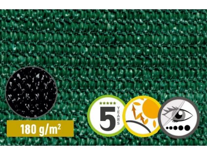 Stínící tkanina 95% na plot síťka 1 x 50 m SAMOA zelená (180g/m2)