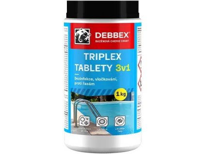 Bazénová chemie Cranit Triplex tablety 1kg DenBraven