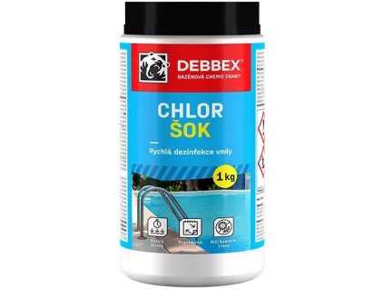 Bazénová chemie Cranit Chlor šok 1kg DenBraven