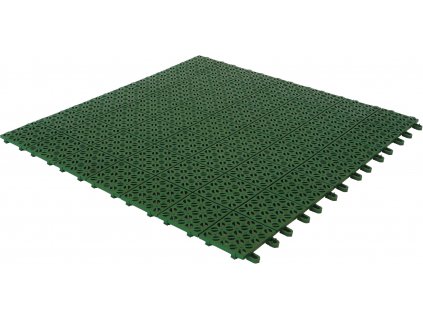 Plastová dlažba MULTIPLATE 55 x 55 x 1 cm zelená 1 ks