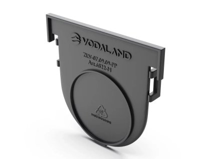 koncovka pro plastovy zlab vodaland easy 90 x 90 mm