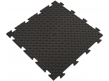 Dlaždice Grain of rice PVC černá 50 x 50 cm
