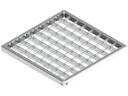 rost pochozi a15 pro revizni sachtu vodaland base pozinkovany 300 x 300 mm sedy