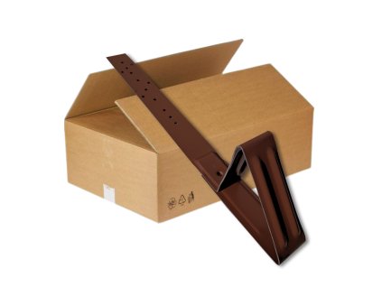 5431 2 protisnehovy hak a400 pro stresni sindele ral 8017 cokoladova hneda 100 ks