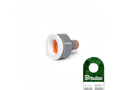 80047 3 adapter na hadice 1 a 3 4 bradas white line