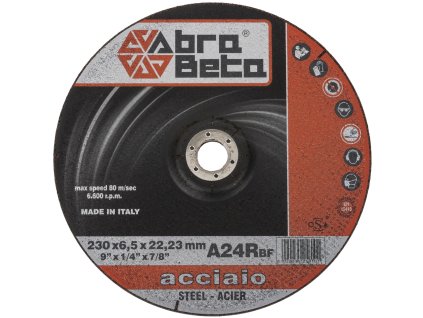 23875 brusny kotouc b v na ocel 230 x 6 5 mm