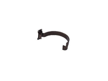 hak celovy pro okapovy zlab rinnex 330 mm plastovy ral 8017 hnedy