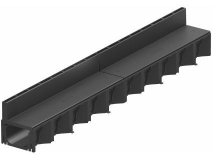 odvodnovaci plastovy zlab aco hexaself brickslot a15 sterbinovy 1000 x 129 x 138 mm