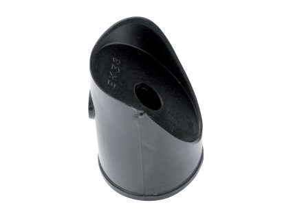 koncovka vzpery ideal pvc cerna