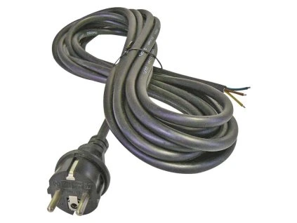 flexo snura emos gumova 3 x 2 5 mm 3 m cerna