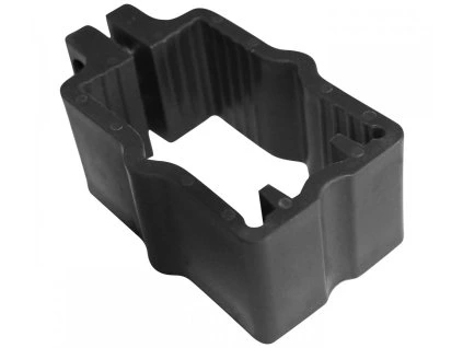 objimka plotoveho panelu pilofor pro sloupek pilodel plastova 60 x 40 mm cerna