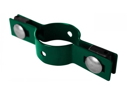 objimka plotoveho panelu pilofor pro sloupek ideal poplastovana prubezna 48 mm zelena