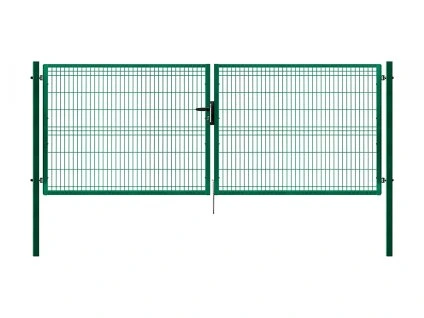 dvoukridla brana pilofor zelena mala