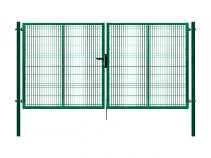 dvoukridla brana pilofor zelena