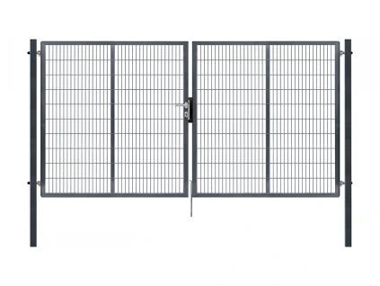 dvoukridla brana pilofor super antracit