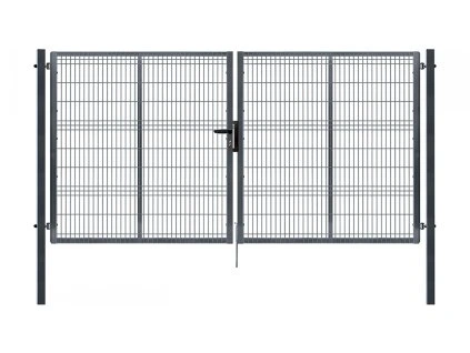 dvoukridla brana pilofor antracit