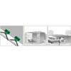 Stínící tkanina TENAX SOLEADO HG 70 g/m² síť 80% zelená 1 x 100 m