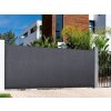 Stínící tkanina TENAX TEXSTYLE PRIVE 580 g/m² síť 95% antracit 1 x 5 m