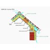 Reflexní folie superdifuzní SUNFLEX Contact PRO 75m2