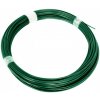 Napínací drát na pletivo poplastovaný 52 m zelený 3,4 mm Pilecký