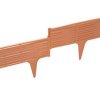 Zahradní palisáda GARDEN BORDER 18,6 cm / 3,9 m hnědý rákos 5 ks