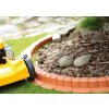 Zahradní palisáda HAPPY GRASS 7 cm / 3,1 m terakota 24 ks