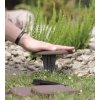 Zahradní palisáda IPAK1 11,5 cm / 3,8 m šedá 32 ks