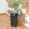 39450 8 plastove kvetinace rato square hnedy 26 5 x 26 5 cm