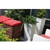 39450 10 plastove kvetinace rato square hnedy 26 5 x 26 5 cm