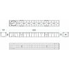 odvodnovaci plastovy zlab wavedrain a15 s pozinkovanou mrizi 1000 x 120 x 90 mm 02