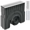 24079 sberna plastova vpust technodrain neo 100h a15 s pozinkovanou mrizi 500 x 150 x 445 mm