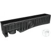 24100 odvodnovaci plastovy zlab technodrain neomax 150h b125 s litinovou mrizi 1000 x 204 x 191 mm