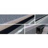 24100 2 odvodnovaci plastovy zlab technodrain neomax 150h b125 s litinovou mrizi 1000 x 204 x 191 mm