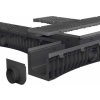 Koncovka pro plastový žlab TECHNODRAIN 100H s odtokem DN110