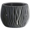 39990 7 plastovy kvetinac sandy bowl 37 cm antracit