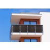 Ratanová zástěna na plot/balkon 2 x 5 m tmavá hnědá RattanArt