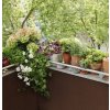 Ratanová zástěna na plot/balkon 2 x 5 m tmavá hnědá RattanArt
