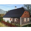 Chrlič pro okapový svod EVROMAT 80 mm pozinkovaný lakovaný RAL 8017 hnědý