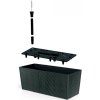 69452 7 plastove samozavlazovaci truhliky rato case antracit 80 x 33 cm