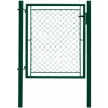 Branka jednokřídlá Zn + RAL 6005 IDEAL - 1085 x 1450 mm FAB zelená