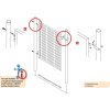 16933 1 branka jednokridla economy zn ral 6005 1078 x 1500 mm